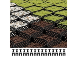 Grade De Solo De Cascalho Profundo Vevor 5 Cm 520 X 270 Cm Para Jardim