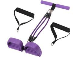 Pedal De Resistência Multifuncional Com Corda Ajustável E Para Exercícios Pernas Abdômen Equipamento Leve Uso
