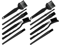 Conjunto De 12 Escovas Antiestáticas Para Limpeza Poeira Teclados E Computadores, Portáteis E Ideais Para Instrumentos