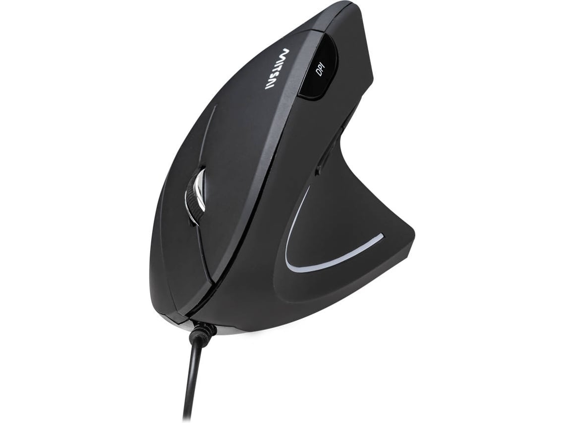 Rato MITSAI R375 (Outlet Caixa Aberta - Cabo USB - Regular - 2400 dpi - Preto)