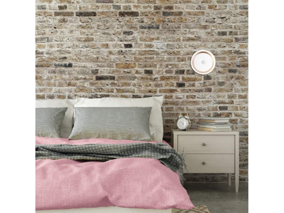 Luz De Led Com Sensor Movimento, 6 Leds, Detecção Automática Dia/noite