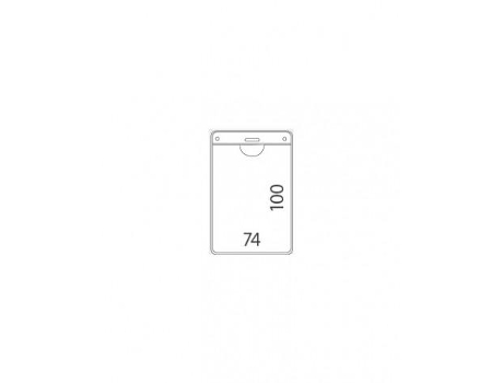Pvc Card Pocket 74X100