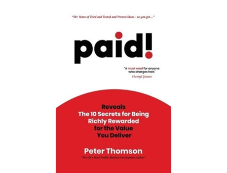 Livro Paid! De Peter Thomson (inglês)