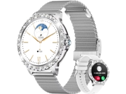 Smartwatch Para Mulheres Chamada Bluetooth Relógio Fitness Feminino 1.32 Com Monitor De Pressão Arterial/oxigênio/frequência Cardíaca Yunzii