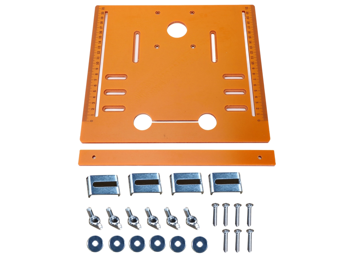 Placa Base para Serra Circular 4 polegadas, guia de corte | S/MARCA