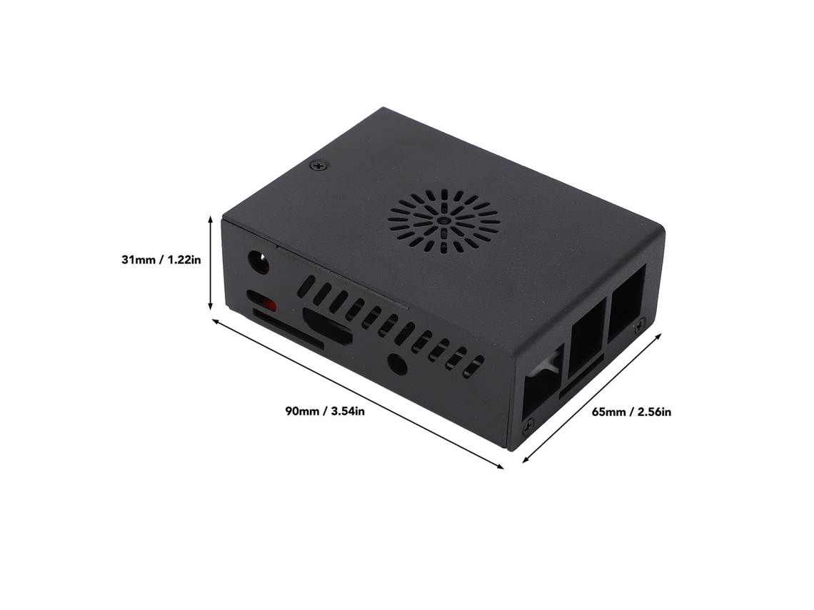 Laxiscreed Caixa Para Pc Em Metal Com Ventilador De Alta Corrente E Dissipação Passiva