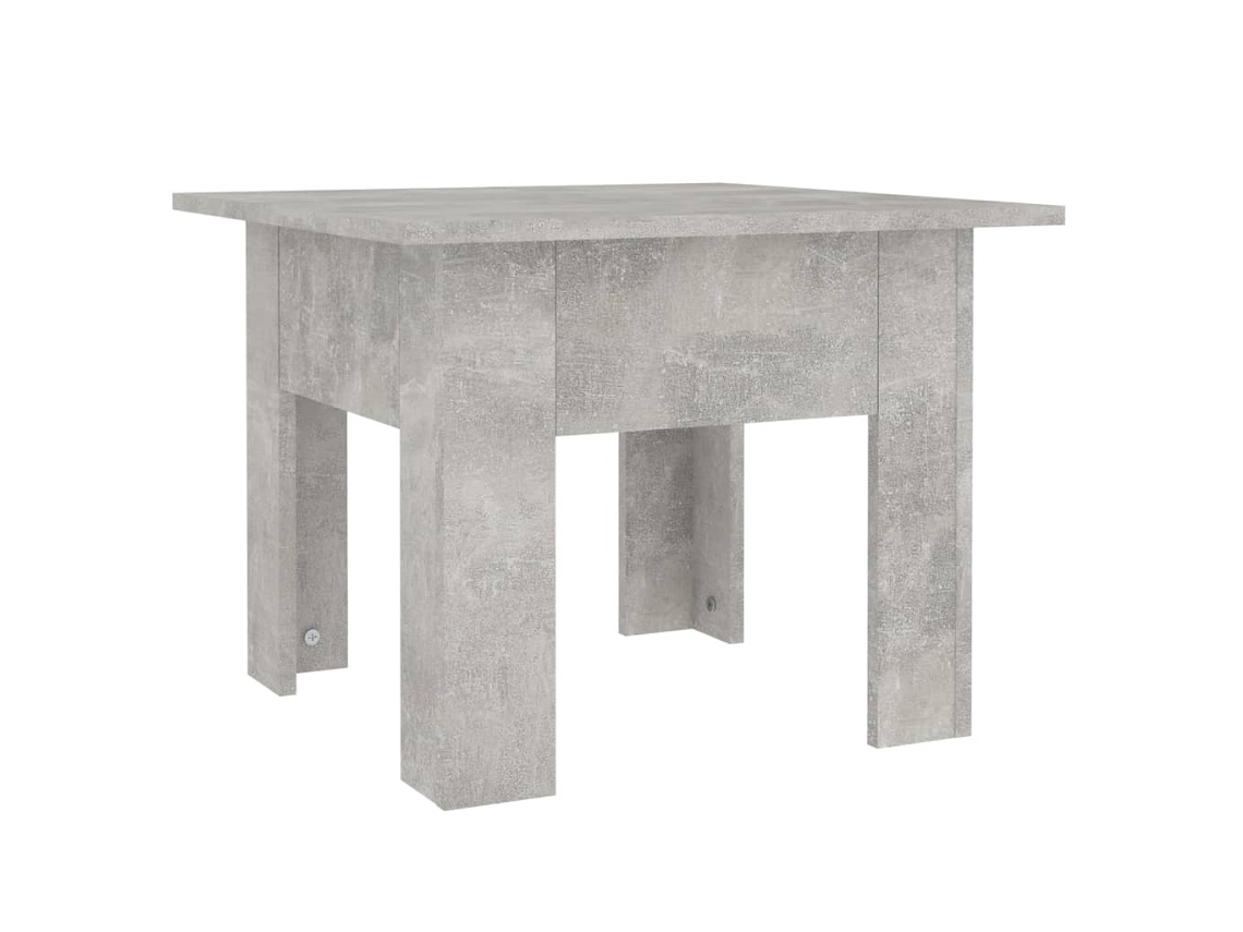 Coffee Table, Coffee Tables Vidaxl Cinzeto Madeira Processada (55 X 55 X 42 Cm)