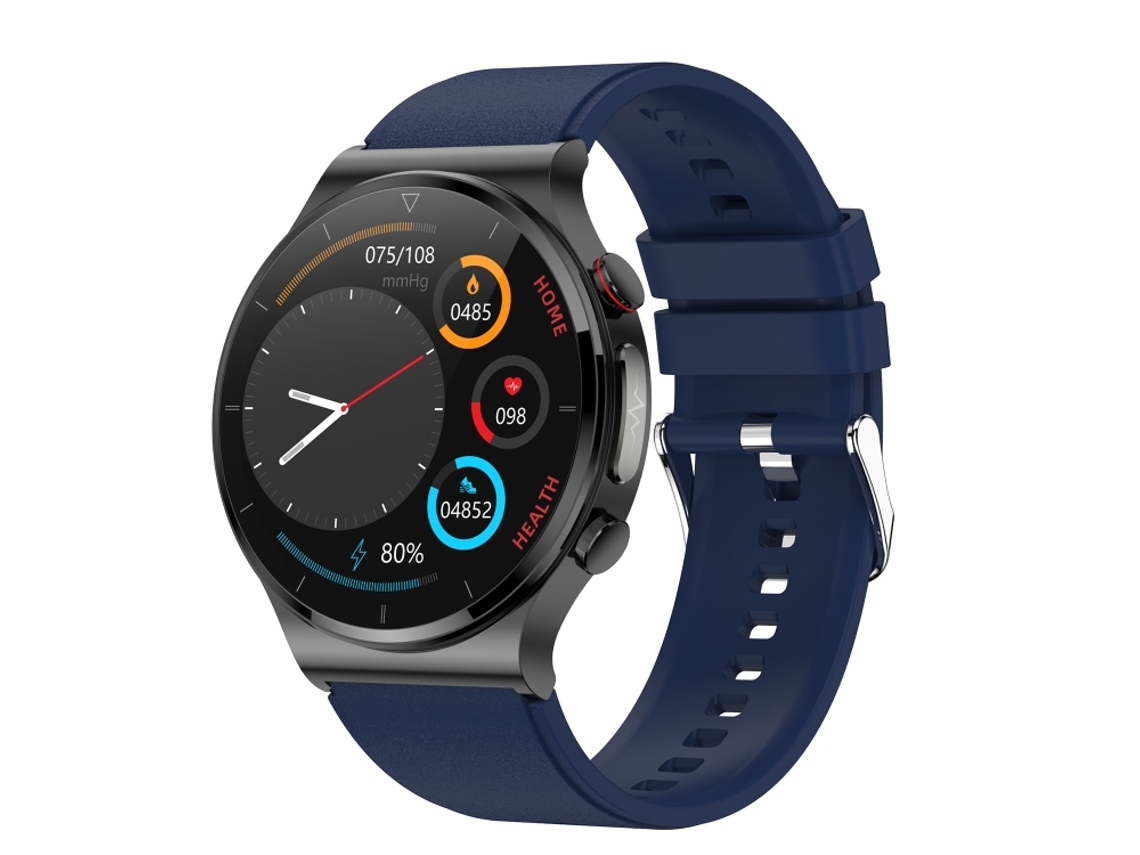 1, 32 Polegadas Tela Tpu Pulseira Relógio De Saúde Inteligente Suporta Monitoramento De Temperatura Corporal, Monitor De Ecg (azul)