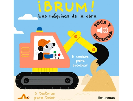 Livro ¡Brum! Toca Y Escucha de Marion Billet (Espanhol)