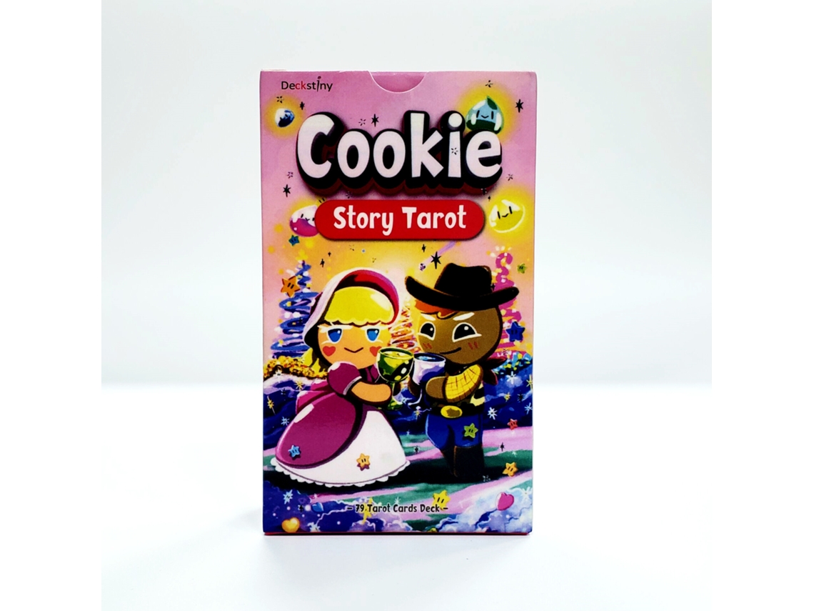 Novo Jogo De Tabuleiro De Tarô Cookie Story - 79 Cartas, Inclui Instruções.