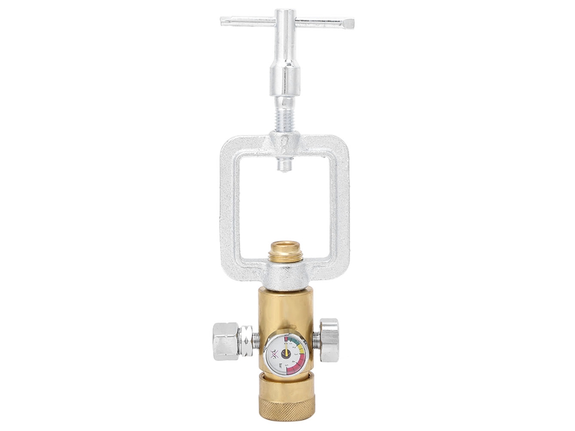 Regulador De Gás Acetileno Laxiscreed Para Regulação De Pressão E Fluxo De Gás