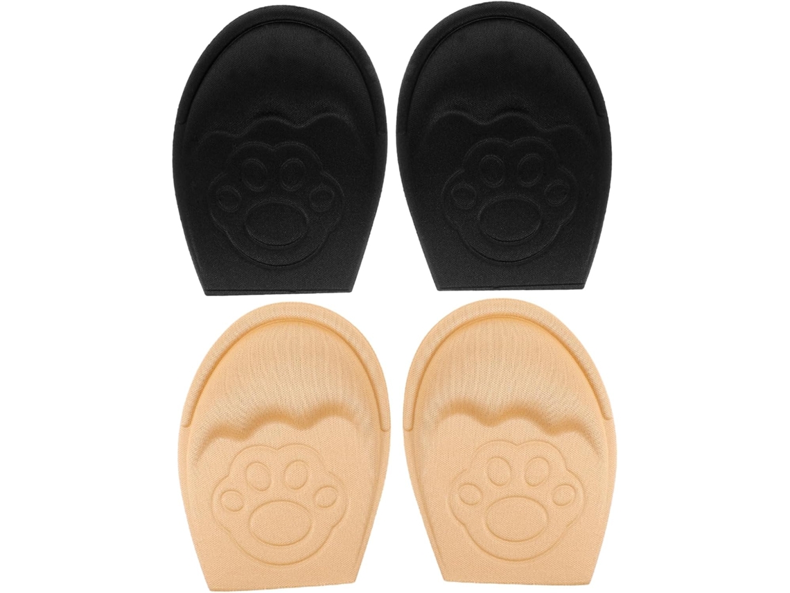 Protetores De Calcanhar Para Sapatos Salto Alto, 2 Pares, Redondos