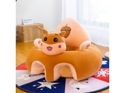 Cadeira De Apoio Para Bebé Eifson Sofá De Peluche Com Suporte Ergonómico E Base Antiderrapante - Hamster
