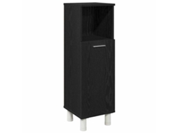 Armário de banheiro MAISON EXCLUSIVE com suporte para carro preto 30x30x95 cm