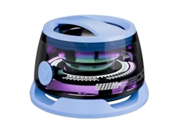 Coluna Bluetooth Mini G200 Magnética Com Luzes Rgb E Alto Falante 40mm Na Cor Azul PAPRIKA