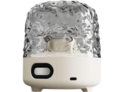 Luminária Com Alto-falante Bluetooth E Projetor De Estrelas Para