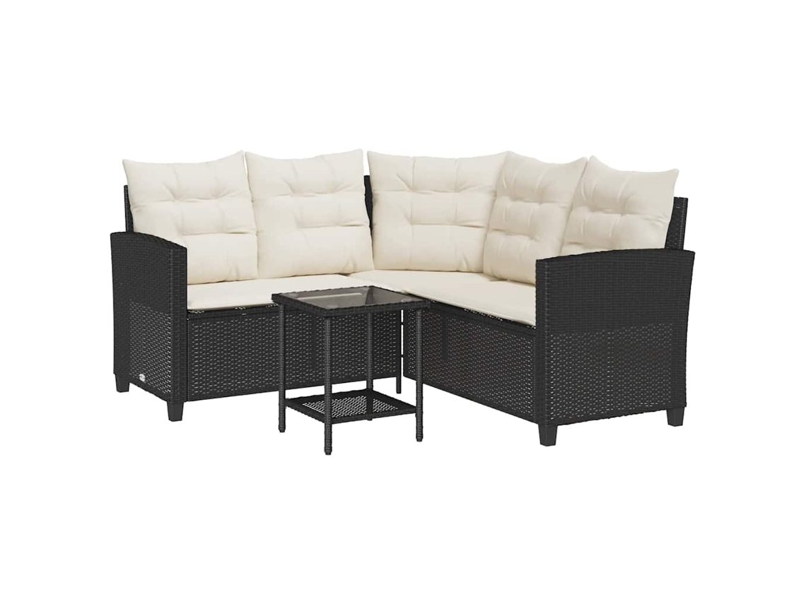 Garden Sofa, Garden Sofas Vidaxl Preto Rattan / Vime (n/a)
