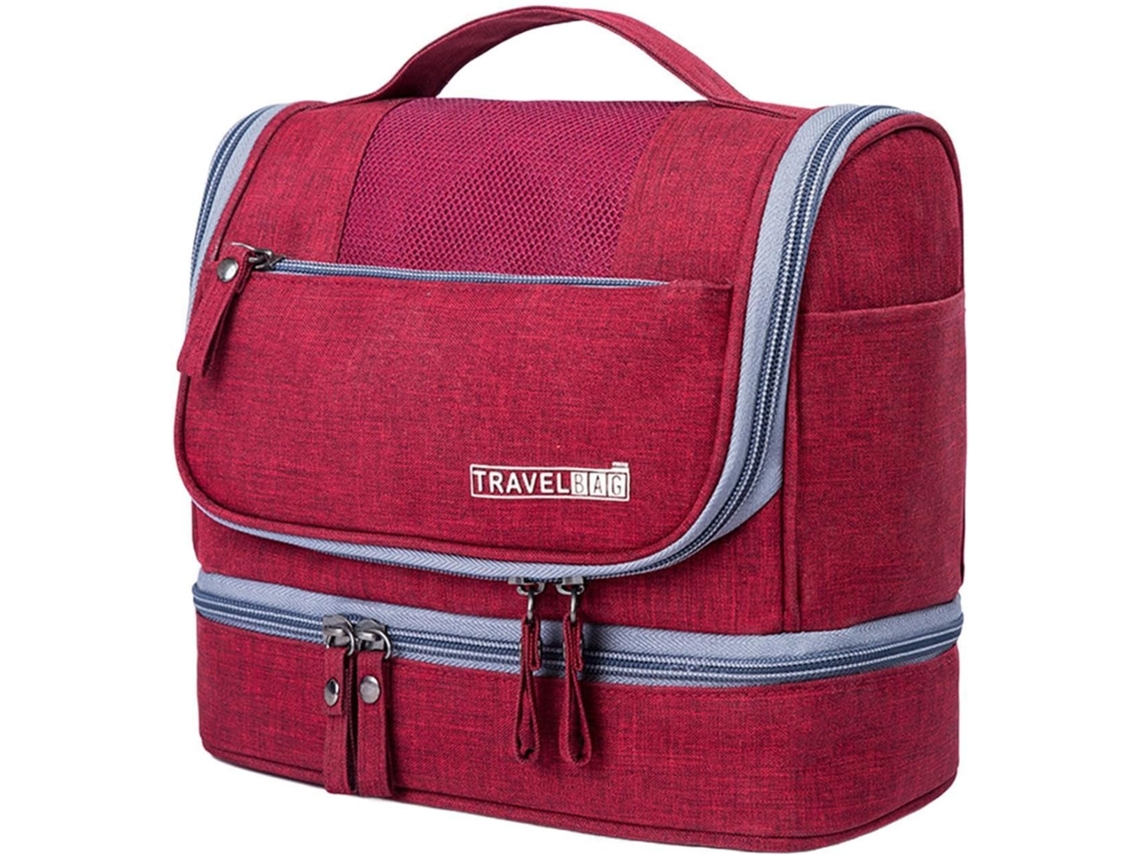 Bolsa Organizadora Multifuncional Para Cosméticos E Artigos De Higiene Pessoal Com Vários Bolsos
