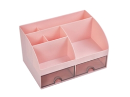 Organizador De Temperos Plástico Rosa Cozinha