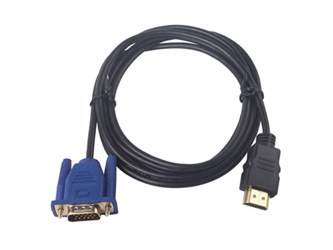 Adaptador HDMI Lurelia Cabo para VGA, 1080p, 15 pinos, macho, 10 m
