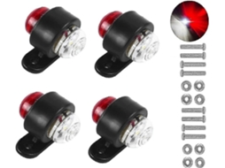 Pacotes Luzes Lateral Led 12 24v Branco Vermelho Marca Yujia