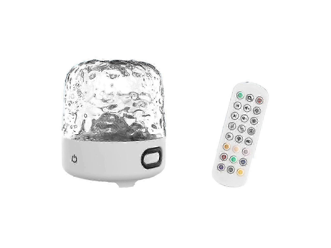 Våg Lâmpada Projetora Sem Fio com 16 Efeitos de Cor, Luz Noturna Led Projetor Aurora Boreal, Bluetooth Integrado Novo Modelo 5 BRILVIBERA