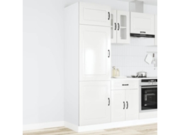 Vidaxl Armário De Cozinha Kalmar Derivados De Madeira Branco Brilhante