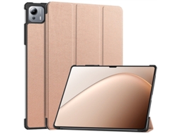 Capa Para Xiaomi Pad 7 Ultra 14 Pol. Ouro Rosa