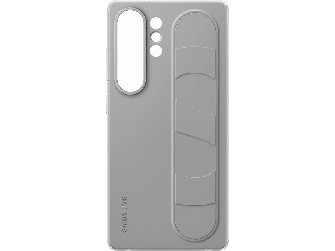 Capa SAMSUNG Galaxy S25 Ultra Standing com Fita (Cinzento)