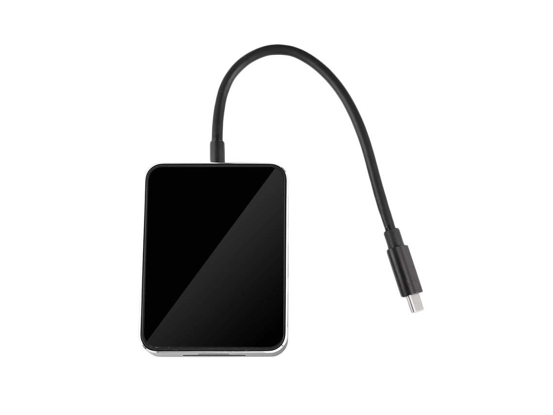 Conversor 7 Em 1 (type-c Para Hdmi/vga, Expansão Usb3.0, Leitor De Cartões Sd/tf)