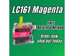 Lc161 Magentabrother Lc163 Lc161 Para Brother Dcp-j152w/dcp-j470dw/dcp-j870dw/dcp-j552dw