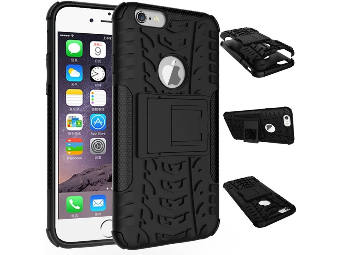 Capa iPhone 6 «6s Multi4you Anti-Choque Resistente Preto