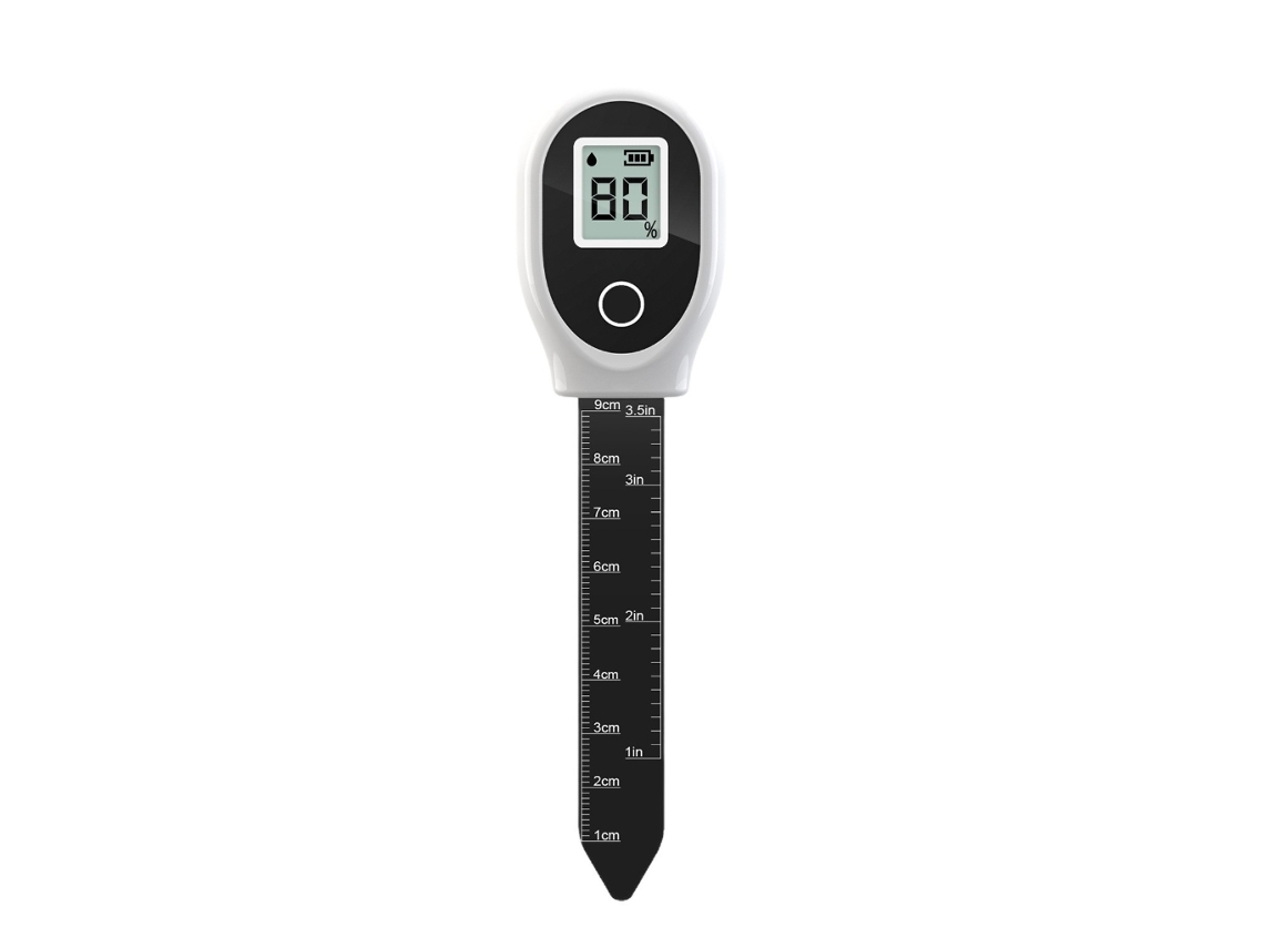 Medidor De Umidade Do Solo Digital Lcd Com Detecção Água Para Plantas E Vegetais Em Vasos. Aquaforge
