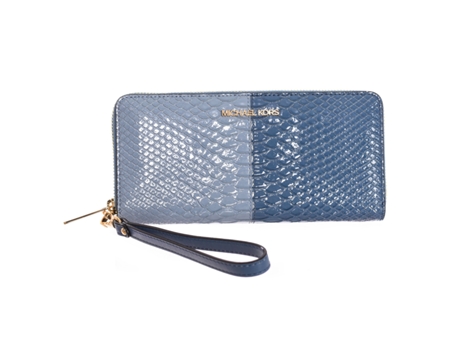 Carteira Fólio de Mulher MICHAEL KORS BAGS PVC Azul (Tamanho Único)