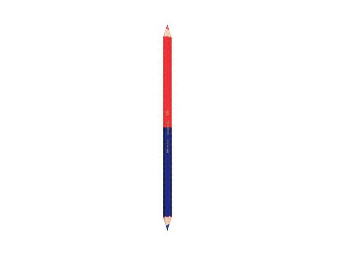 Lápis Bicor Liderpapel Vermelho-Azul C/ de 12 Lápis