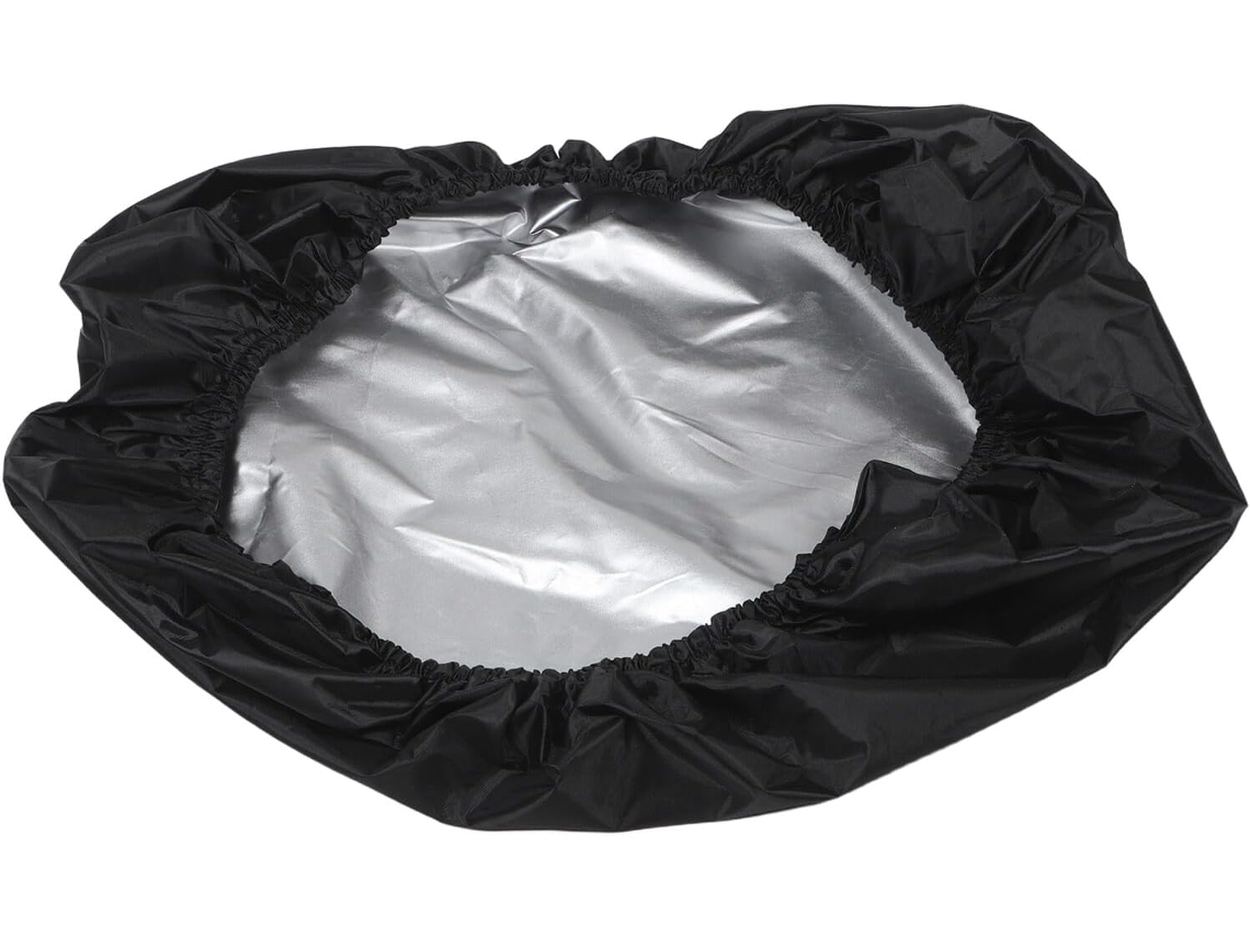 Capa de Assento Preta Impermeável para Trator de Cortar Grama 210d, Tamanho Pequeno 50x39x35 Cm SFUSHOS