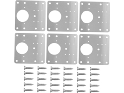 Kit De Villcase Com 6 Peças Para Armários Cozinha, Portas, Reforçadas.