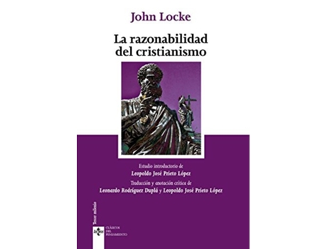 Livro La Razonabilidad Del Cristianismo Da Editorial Tecnos De John Locke (espanhol)