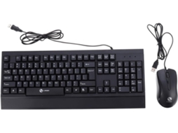 Conjunto Ergonômico De Teclado E Mouse Usb Para Computador Com Apoio Para Os Pulsos, 2 Peças Para Jogos E Acessórios De Computador Gokoco