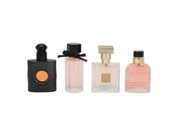Set De 4 Perfumes De 25ml Para Mujer, Duradero, Aroma Floral-woody Y Refrescante