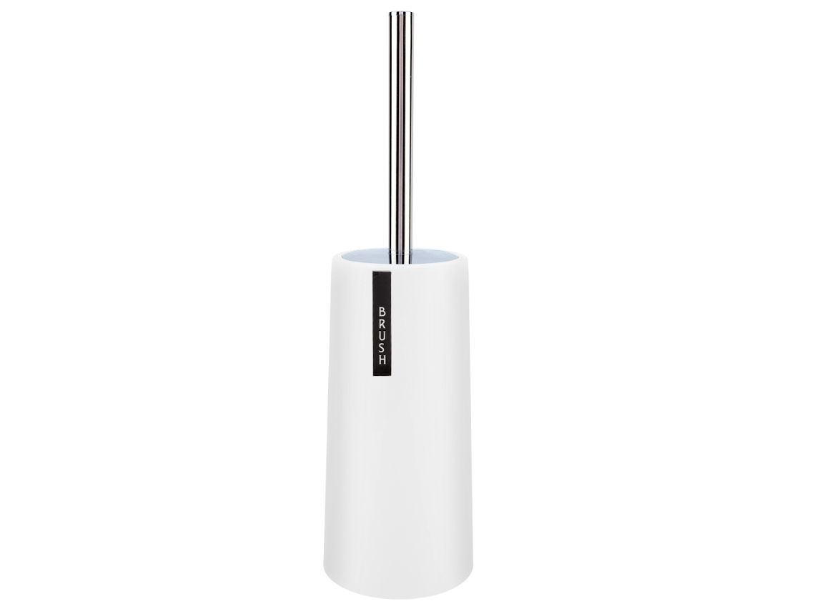 Escova de Vaso Sanitário com Suporte Aço Inoxidável Cerdas Macias e Flexíveis Design Moderno