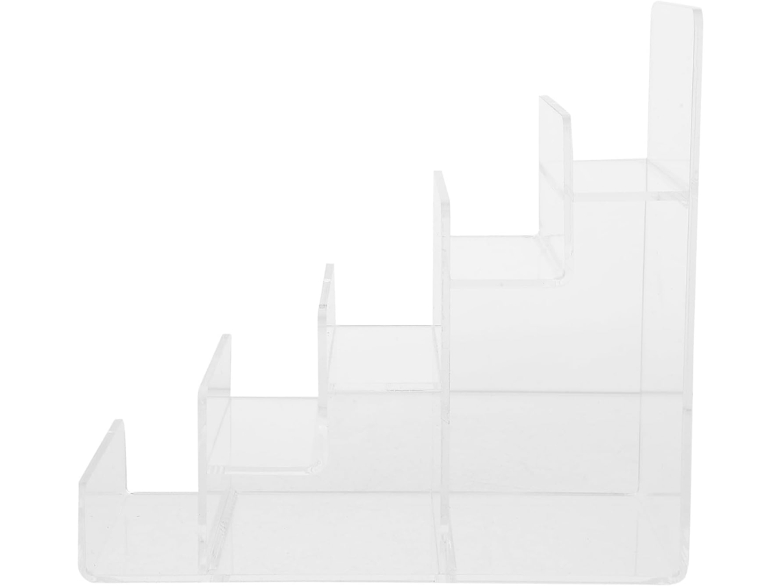 Suporte De Mesa Homoyoyo Com 5 Níveis Em Acrílico Transparente Para Carteiras E Bolsas, Organizador Leve Ideal Para