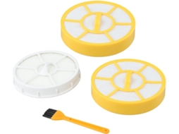 Conjunto De 3 Filtros Reposição Para Aspiradores Pó Karcher Vc3