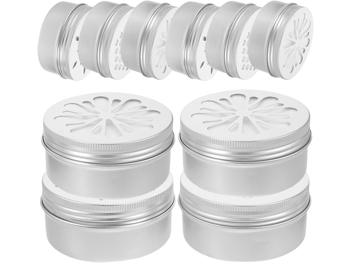 Pacote Com 12 Latas Ocas De Alumínio Com Tampa De Rosca, 80g