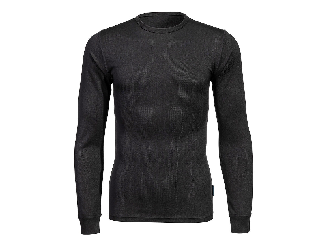 Top De Manga Longa Para Mulheres / Preto / L Portwest