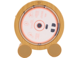 Leitor Cd De Mesa Vertical Luocute, Portátil, Com Tela De 5,3", Alto-falantes Duplos, Rádio Fm, Usb, Timer