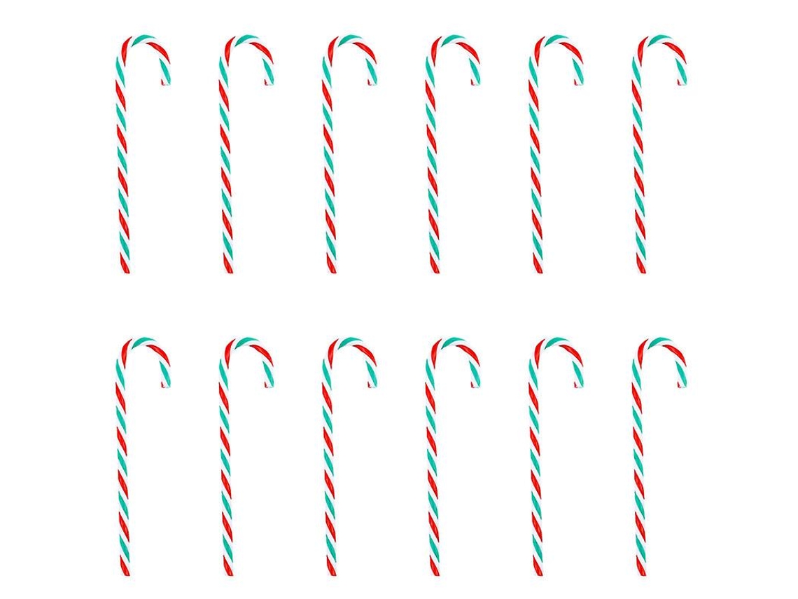 12 Unidades de Bastão de Doces Criativo ALLINLESS