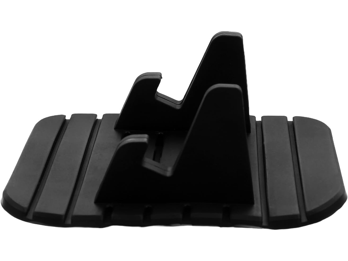 Suporte De Silicone Para Celular Veicular Com Encaixe Seguro E Antiderrapante