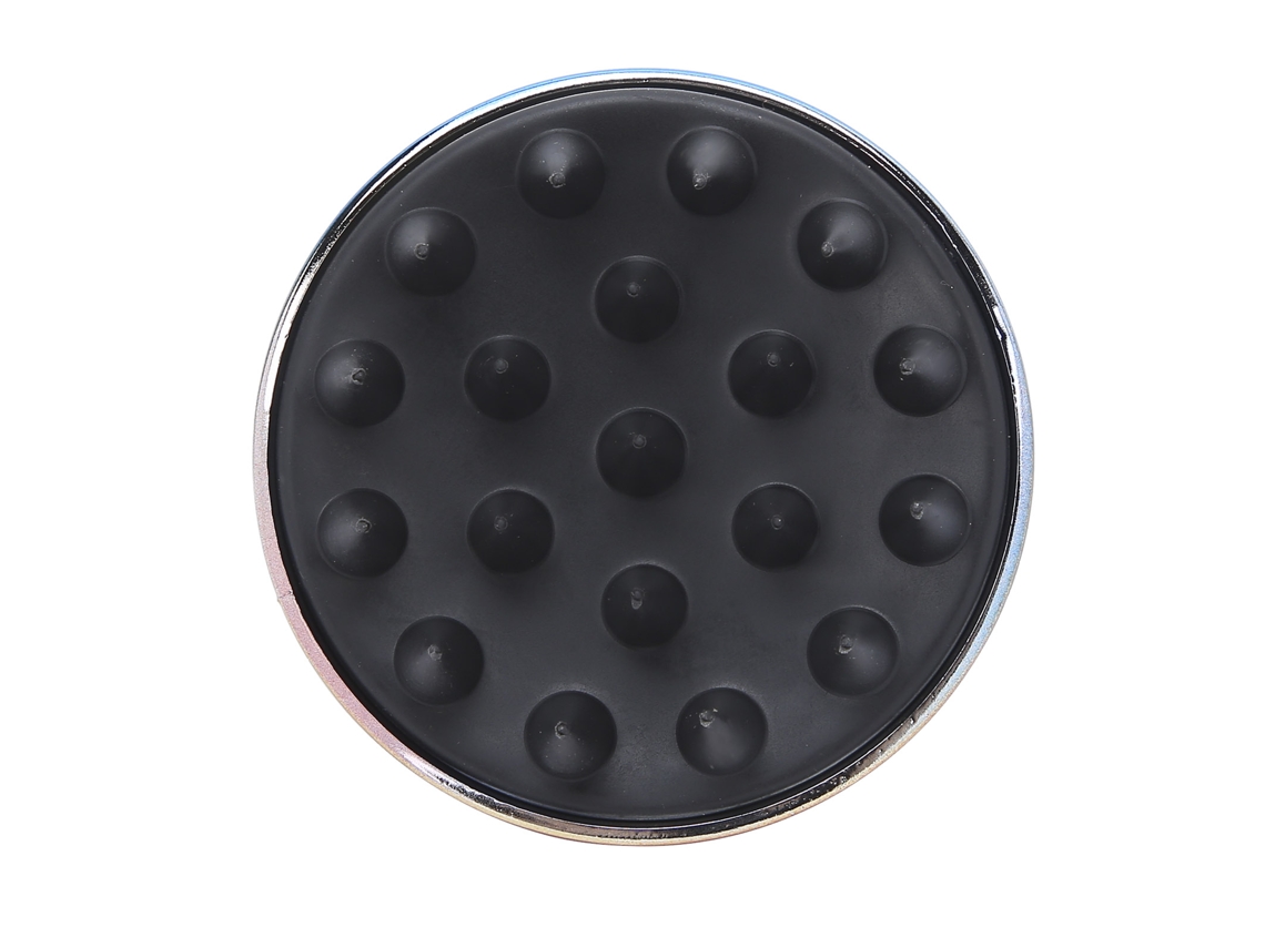Escova de silicone 2026 para massagem e esfoliação capilar, ideal para lavar ou modelar o cabelo com efeito degradê.