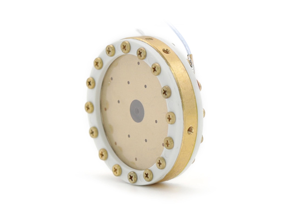 Cápsula De Microfone Condensador De Diafragma Grande Revestida De Ouro Puro De 34 Mm Ultrafina